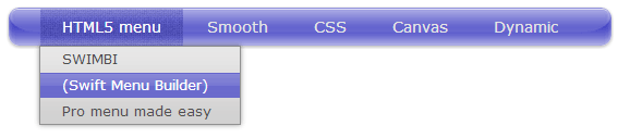 css3 menu